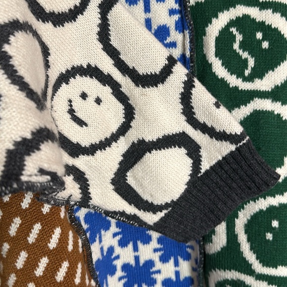 The Ragged Priest Torn Sweater Multi Colored XL - Picture 5 of 8